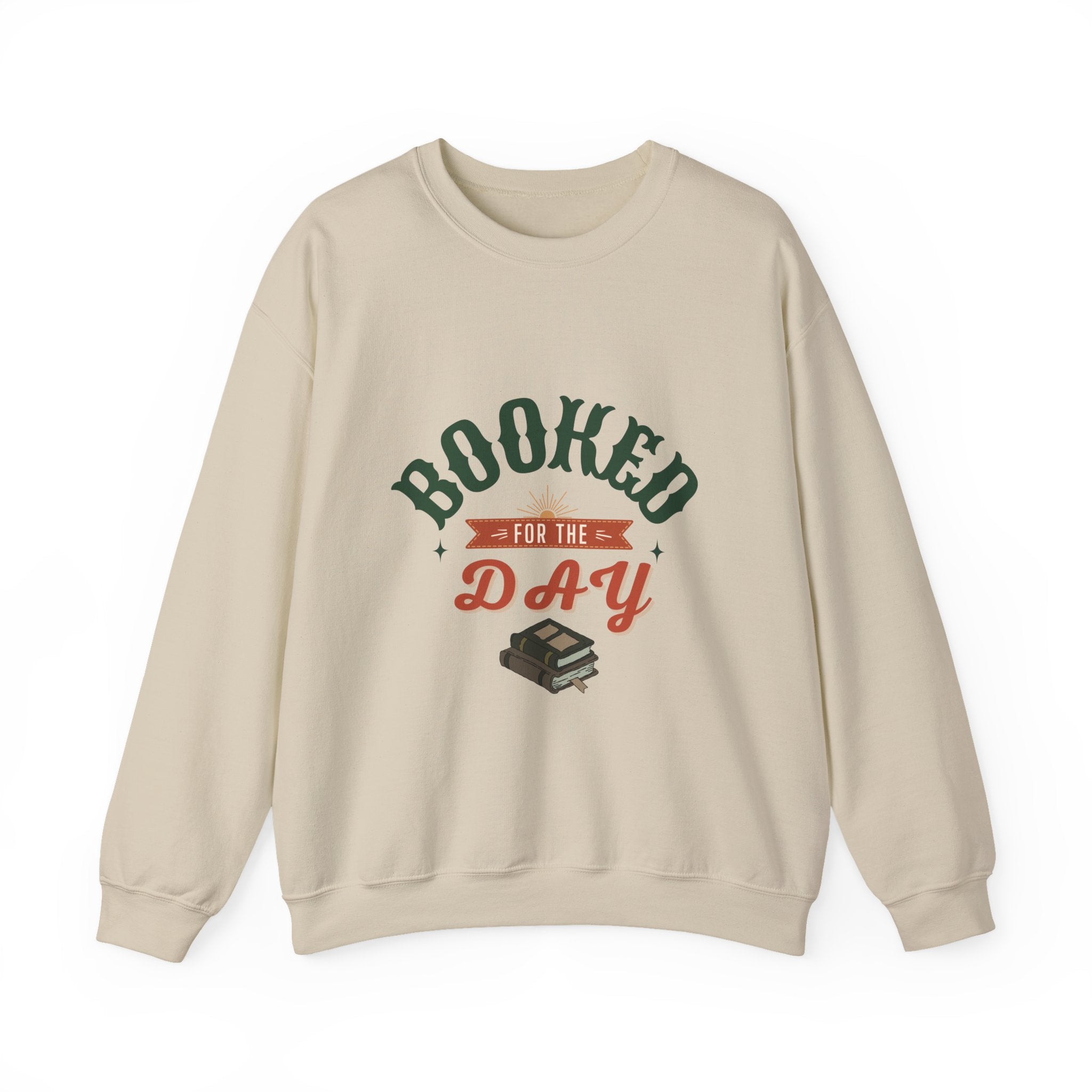 “Booked for the Day” Cozy Reader Sweatshirt