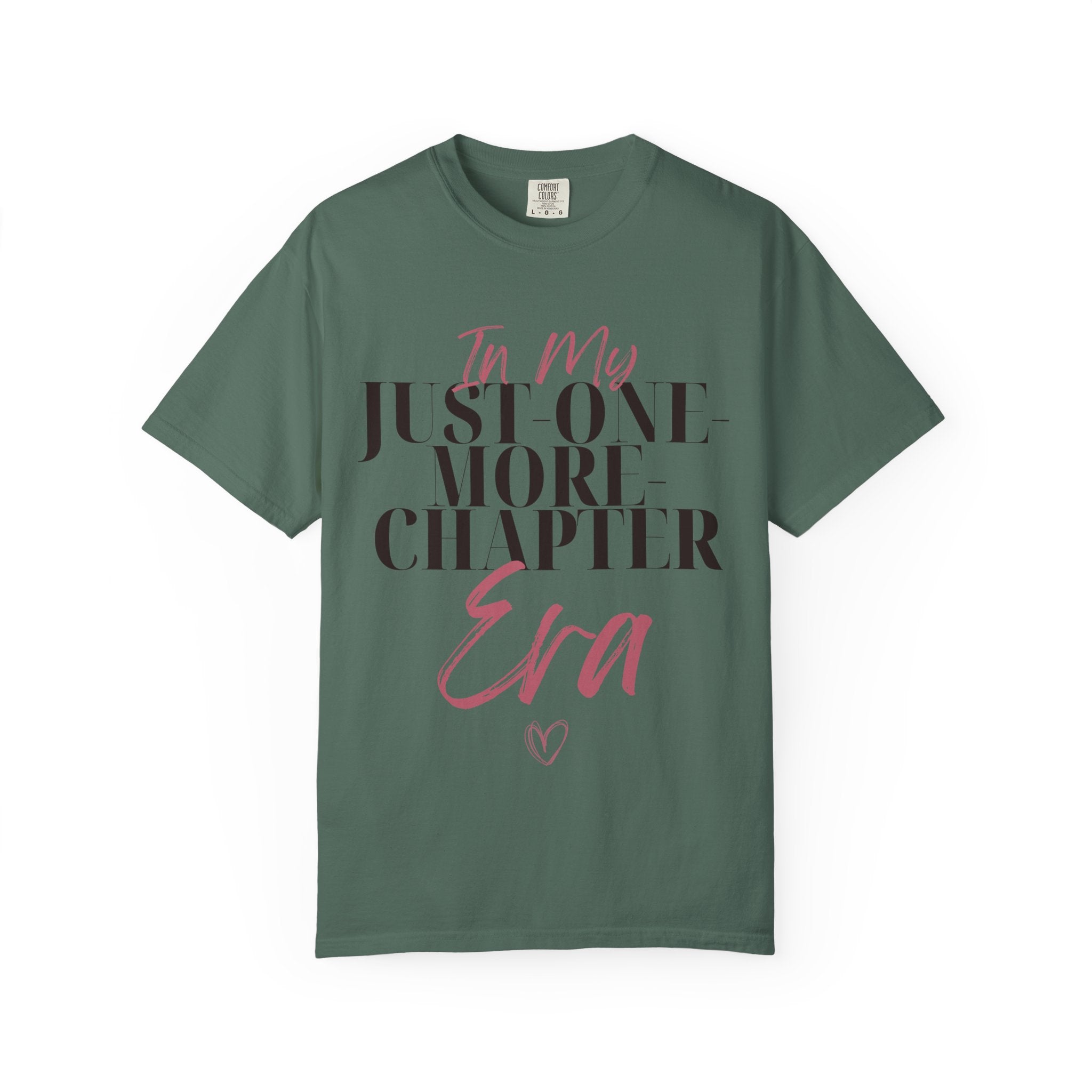 “In My Just-One-More-Chapter Era” Funny Reading Lover T-Shirt