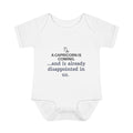 Capricorn "Coming Soon" Baby Bodysuit