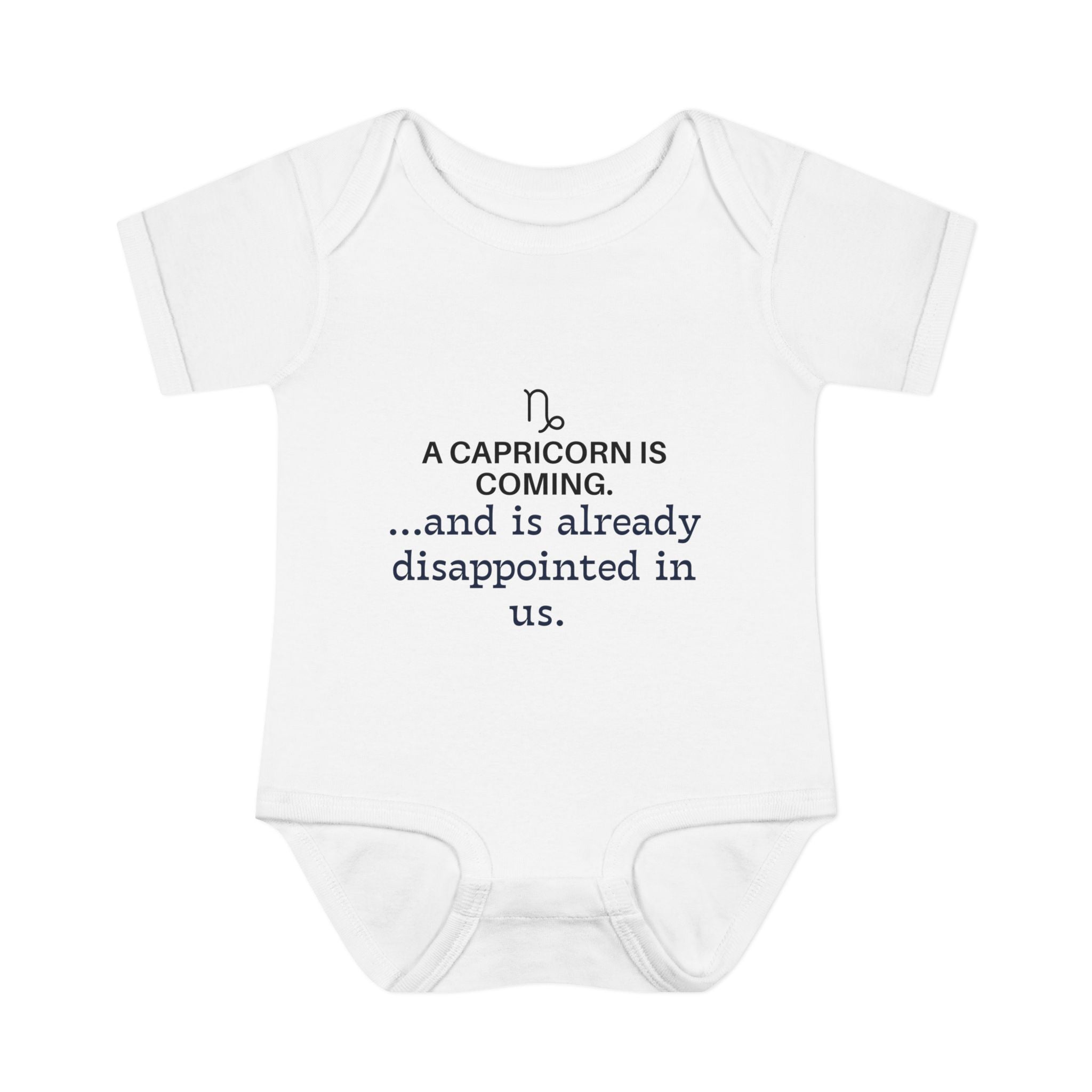 Capricorn "Coming Soon" Baby Bodysuit
