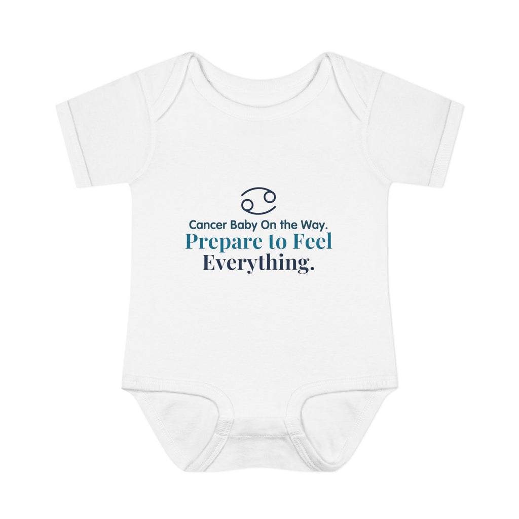 Cancer "Baby On the Way" Baby Bodysuit