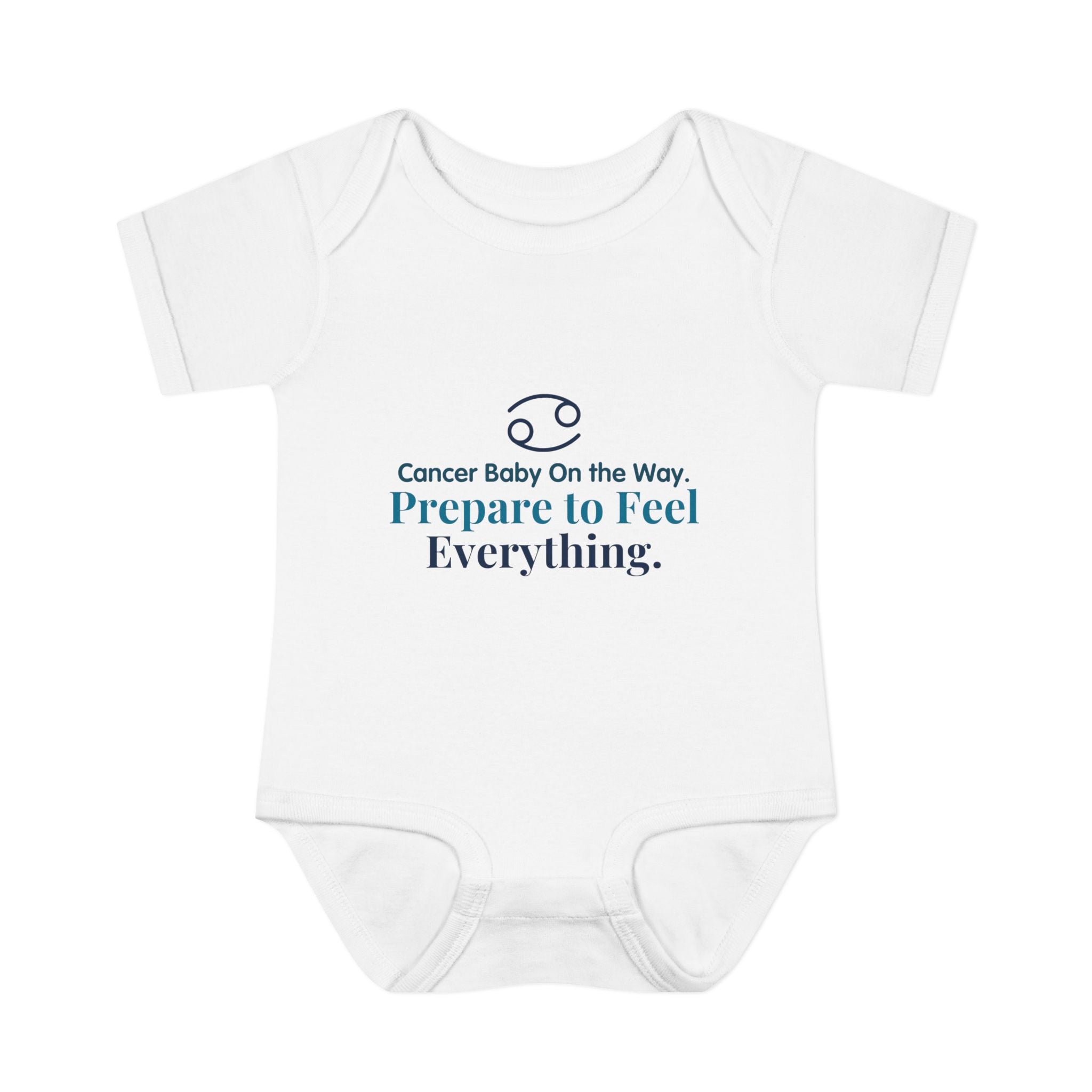 Cancer "Baby On the Way" Baby Bodysuit