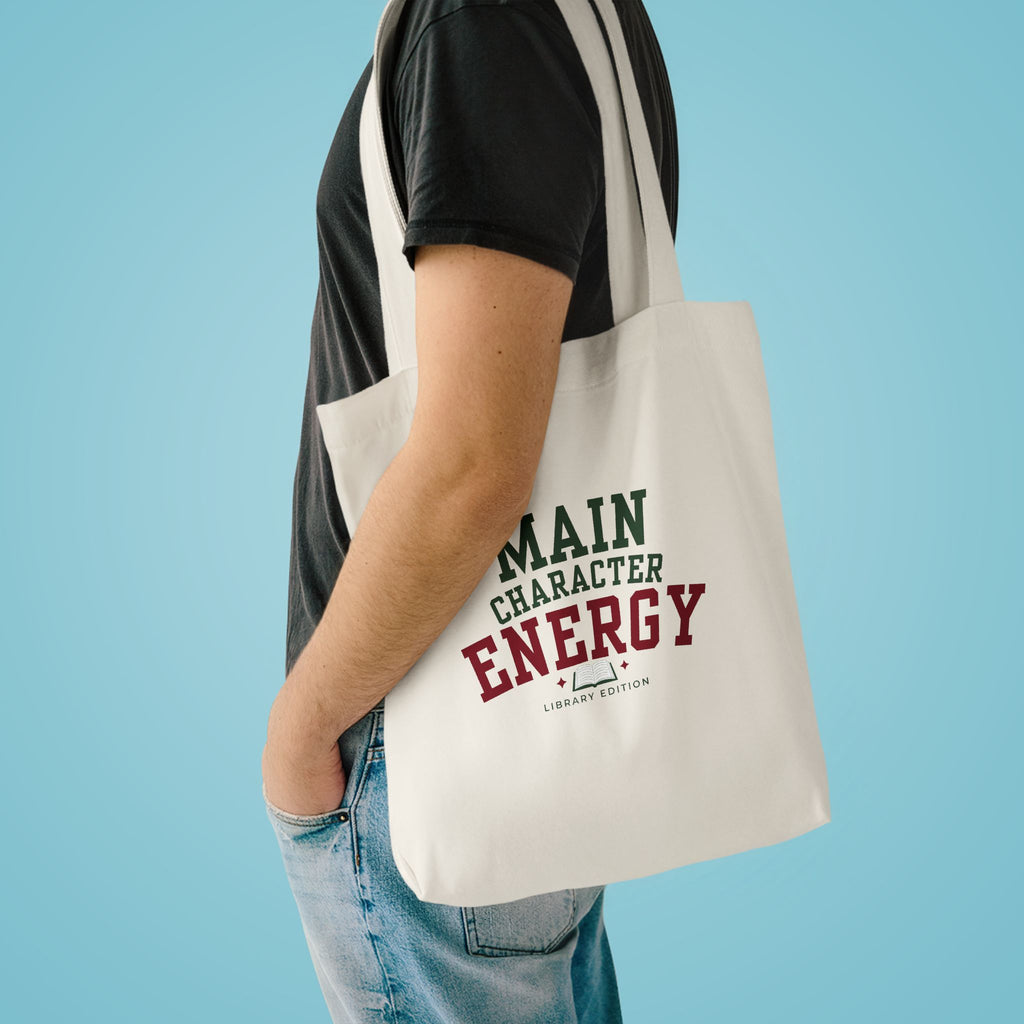 Copy of Copy of Copy of Copy of Copy of Copy of Copy of Booked for the Day Tote Bag — Canvas Book Lover Grocery & Library Tote