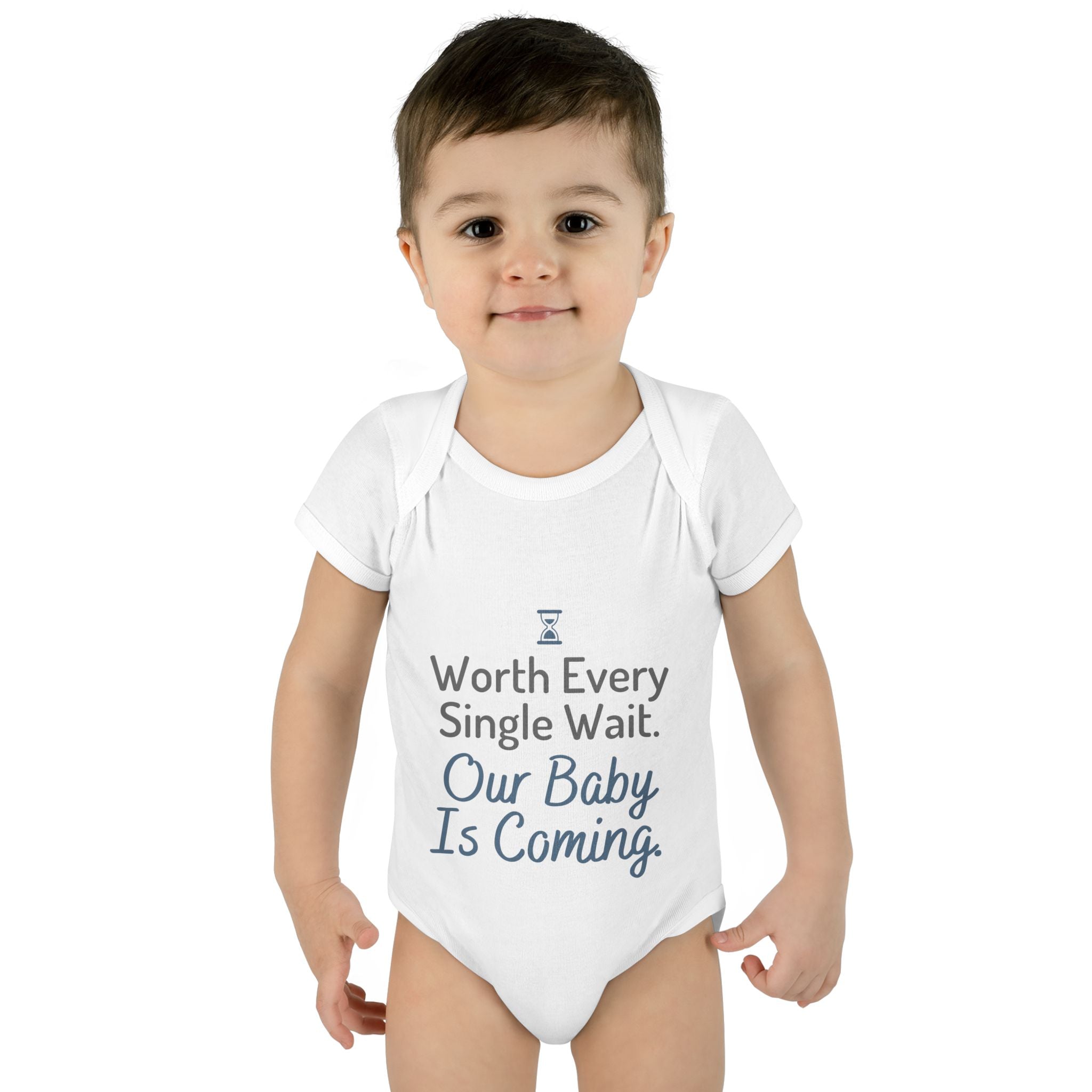IVF Pregnancy Announcement Baby Bodysuit, Worth Every Single Wait Baby Onesie, Baby Announcement Outfit, Newborn Baby Gift, Infertility Gift