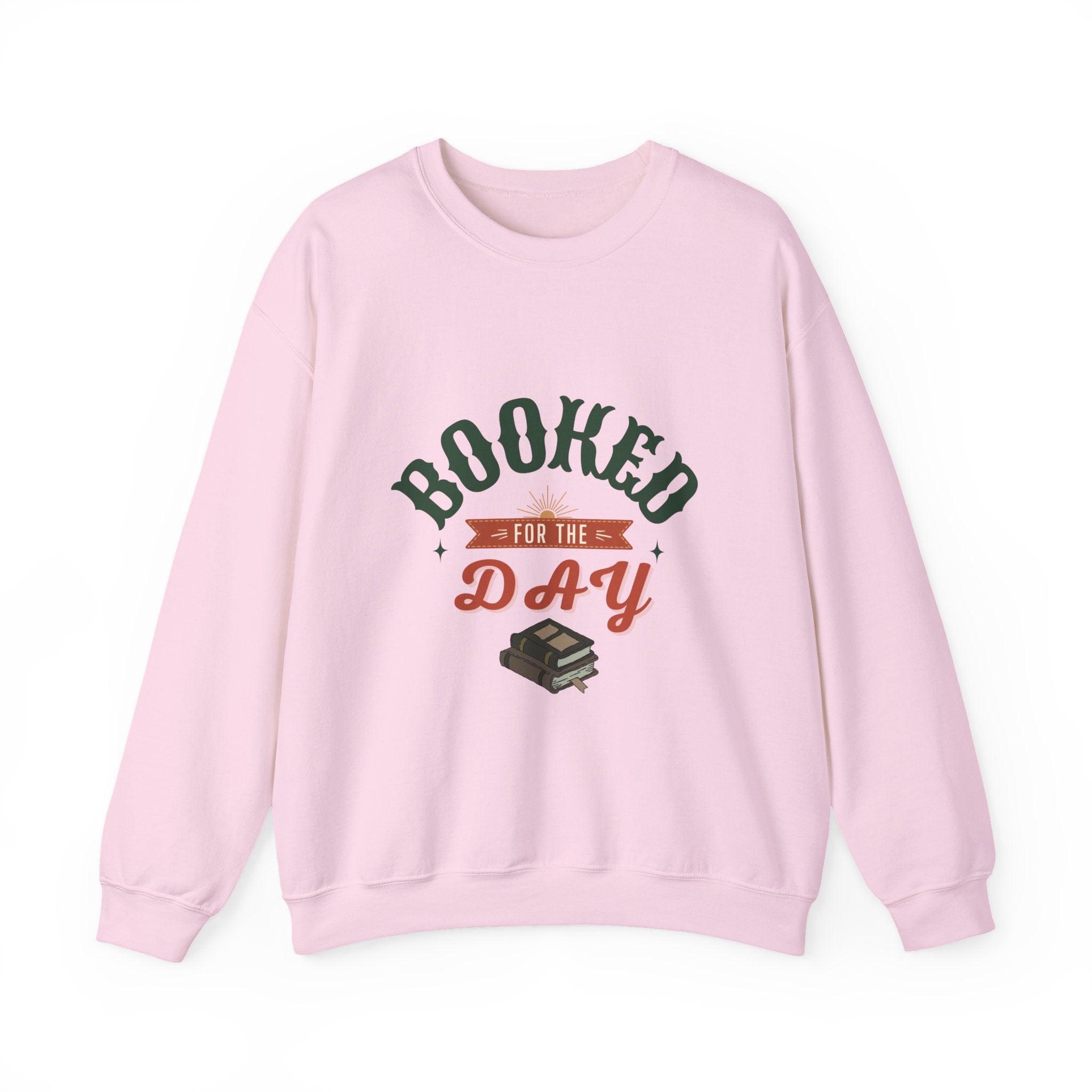 “Booked for the Day” Cozy Reader Sweatshirt