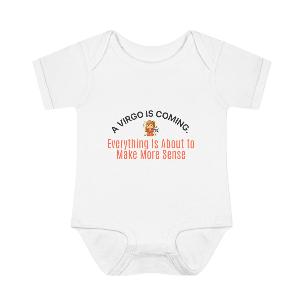 Virgo "Is Coming" Baby Bodysuit
