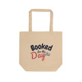 “Booked for the Day” Organic Cotton Book Lover Tote