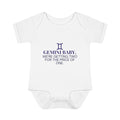 Gemini "Two for the Price of One" Baby Bodysuit