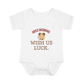 Aries "Wish Us Luck" Baby Bodysuit
