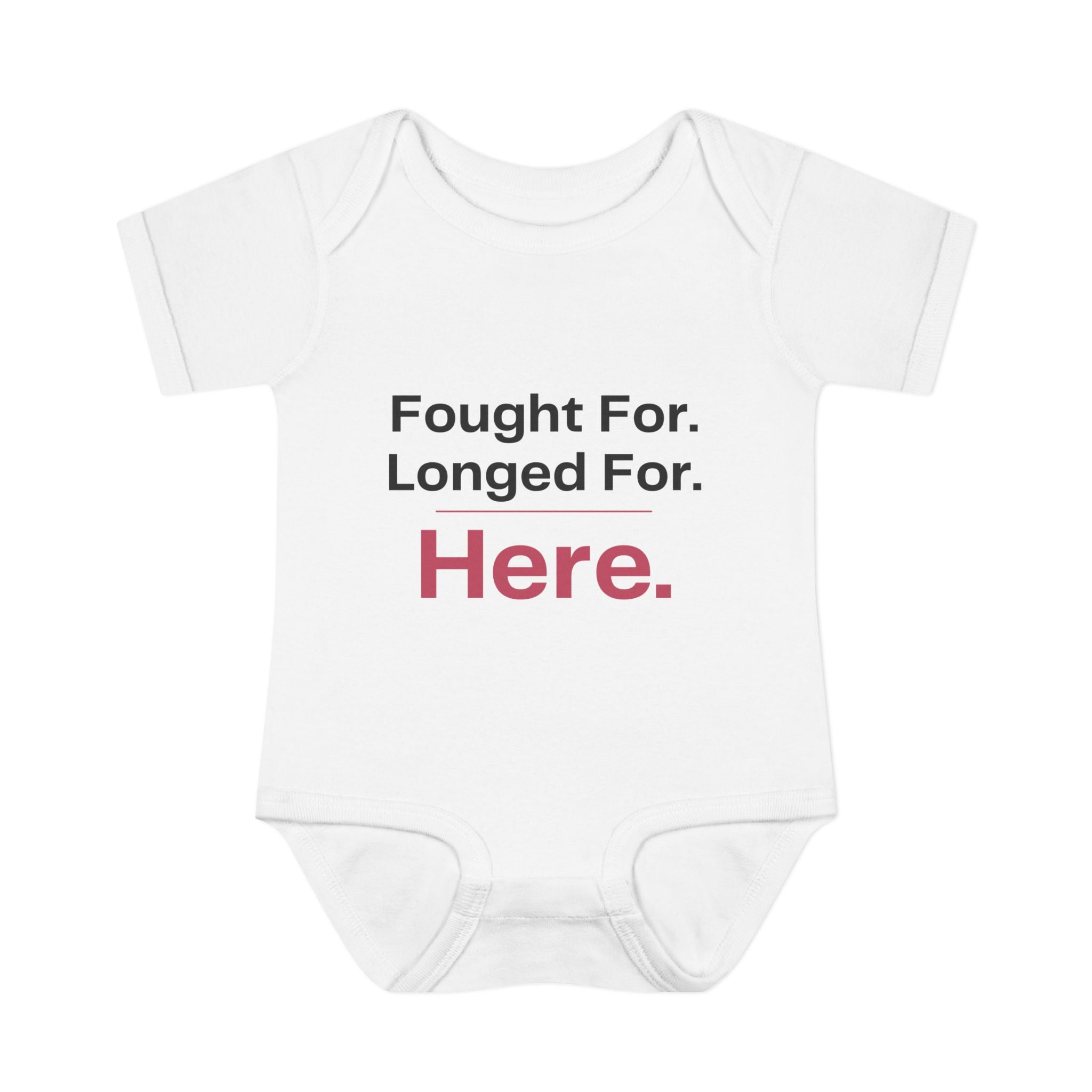 "Worth Every Storm" Rainbow Baby Bodysuit