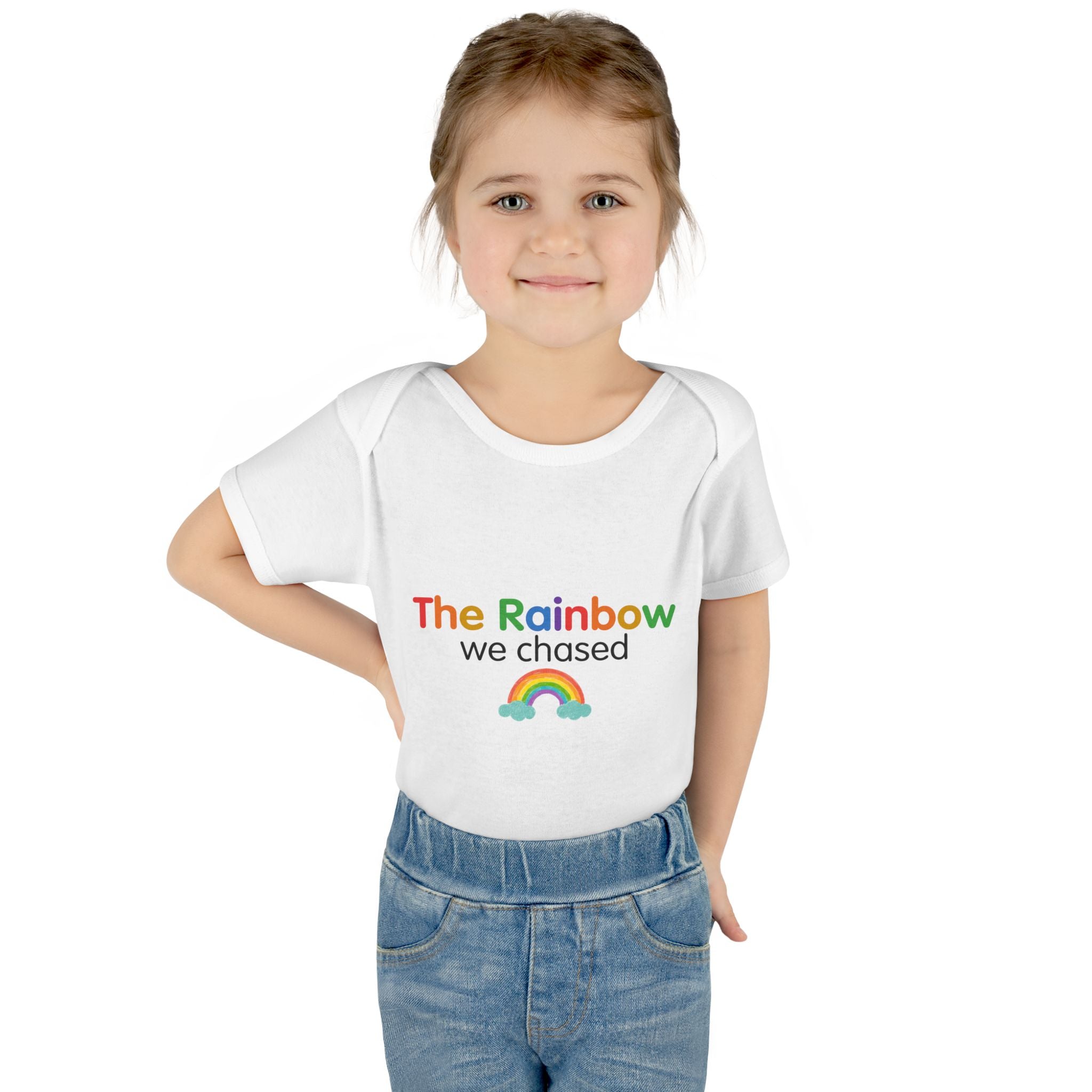 "Worth Every Storm" Rainbow Baby Bodysuit
