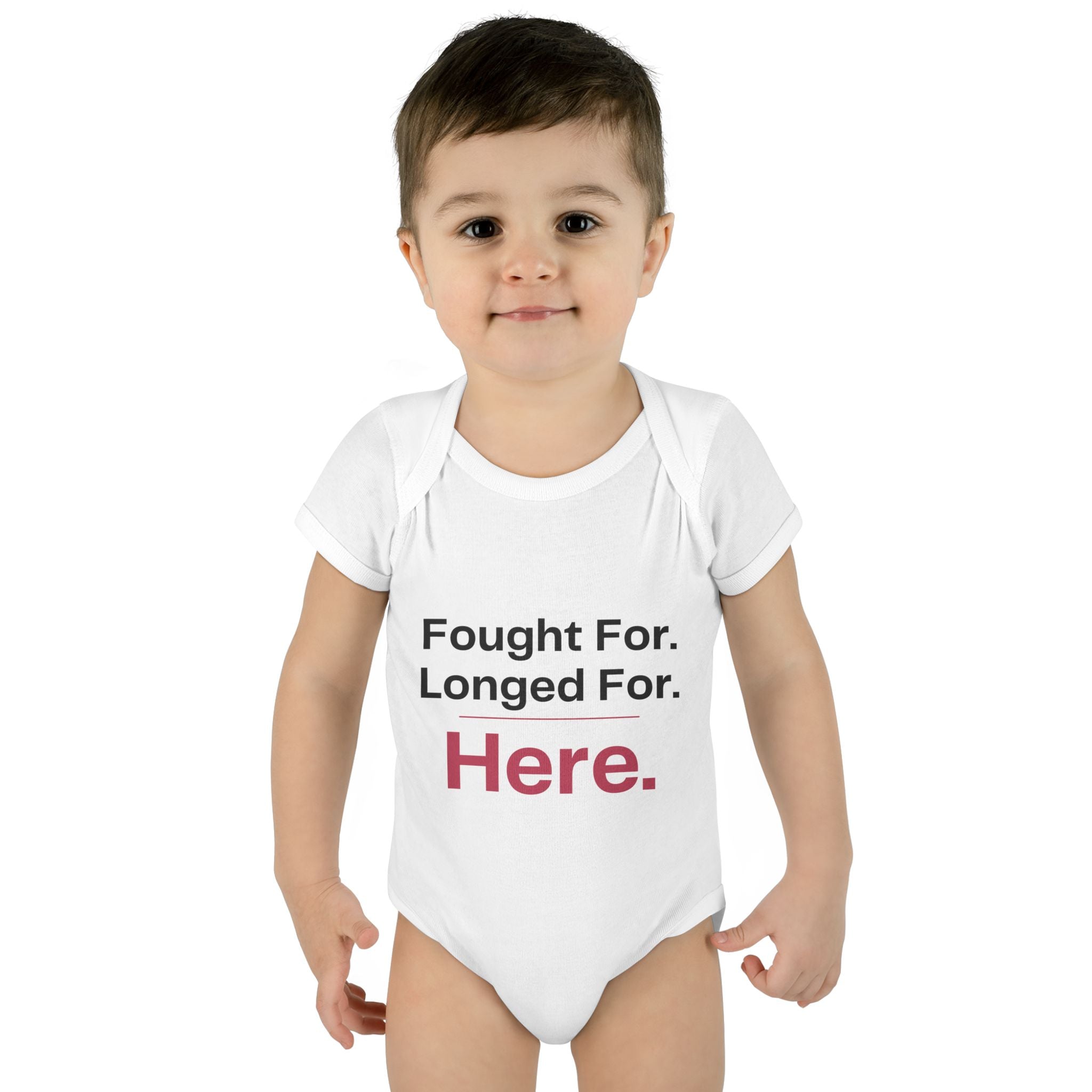 "Worth Every Storm" Rainbow Baby Bodysuit