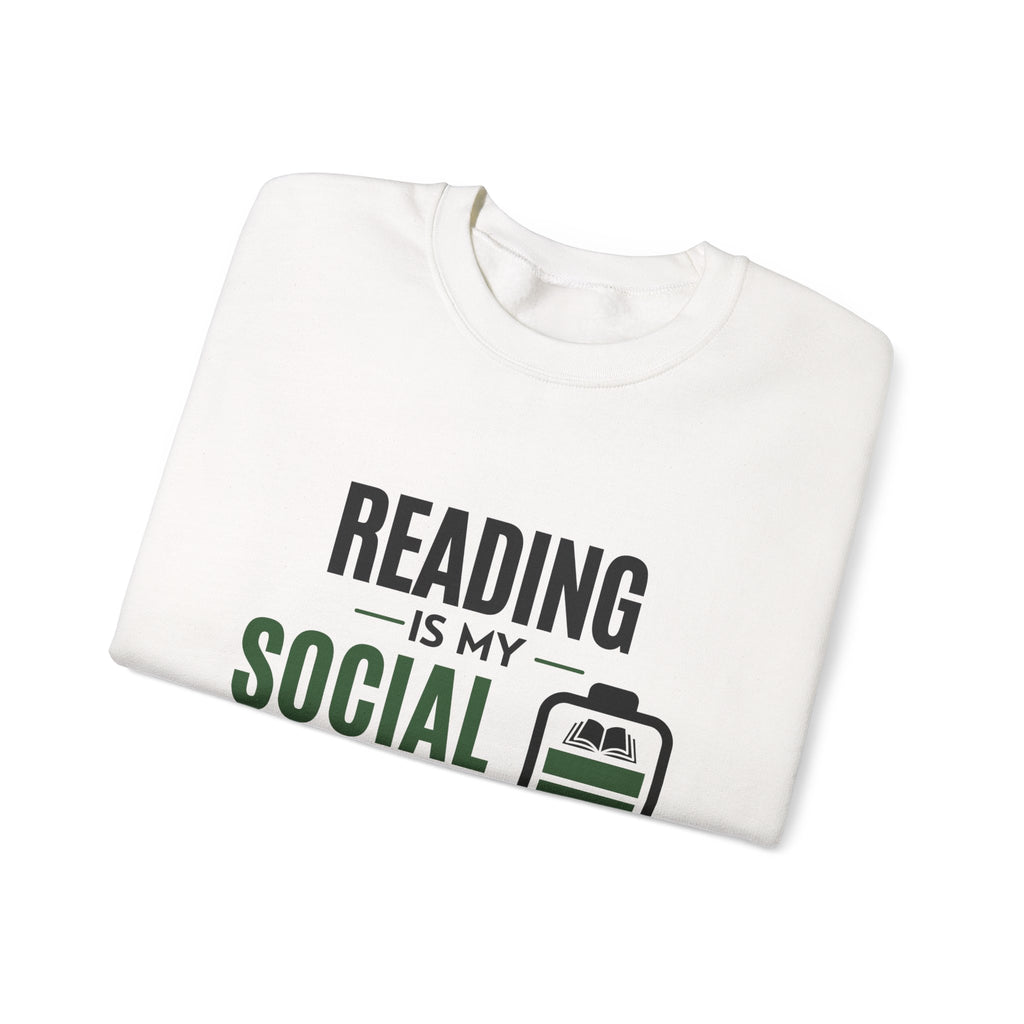 Copy of Sweatshirt — "Booked for the Day" Cozy Reader Crewneck