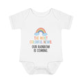 "The Most Colorful News" Rainbow Baby Bodysuit