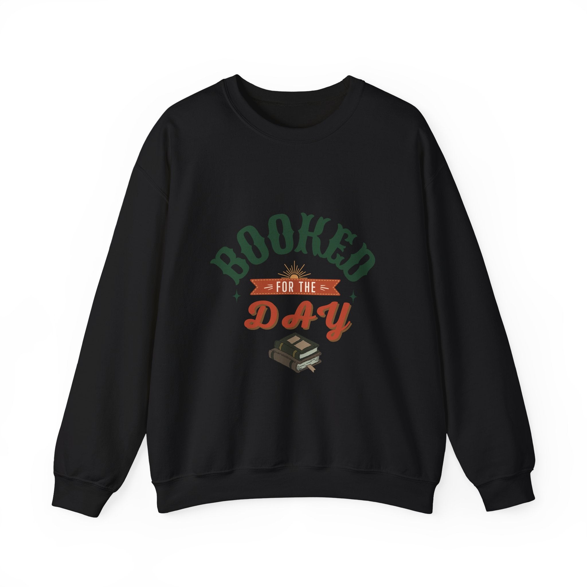 “Booked for the Day” Cozy Reader Sweatshirt