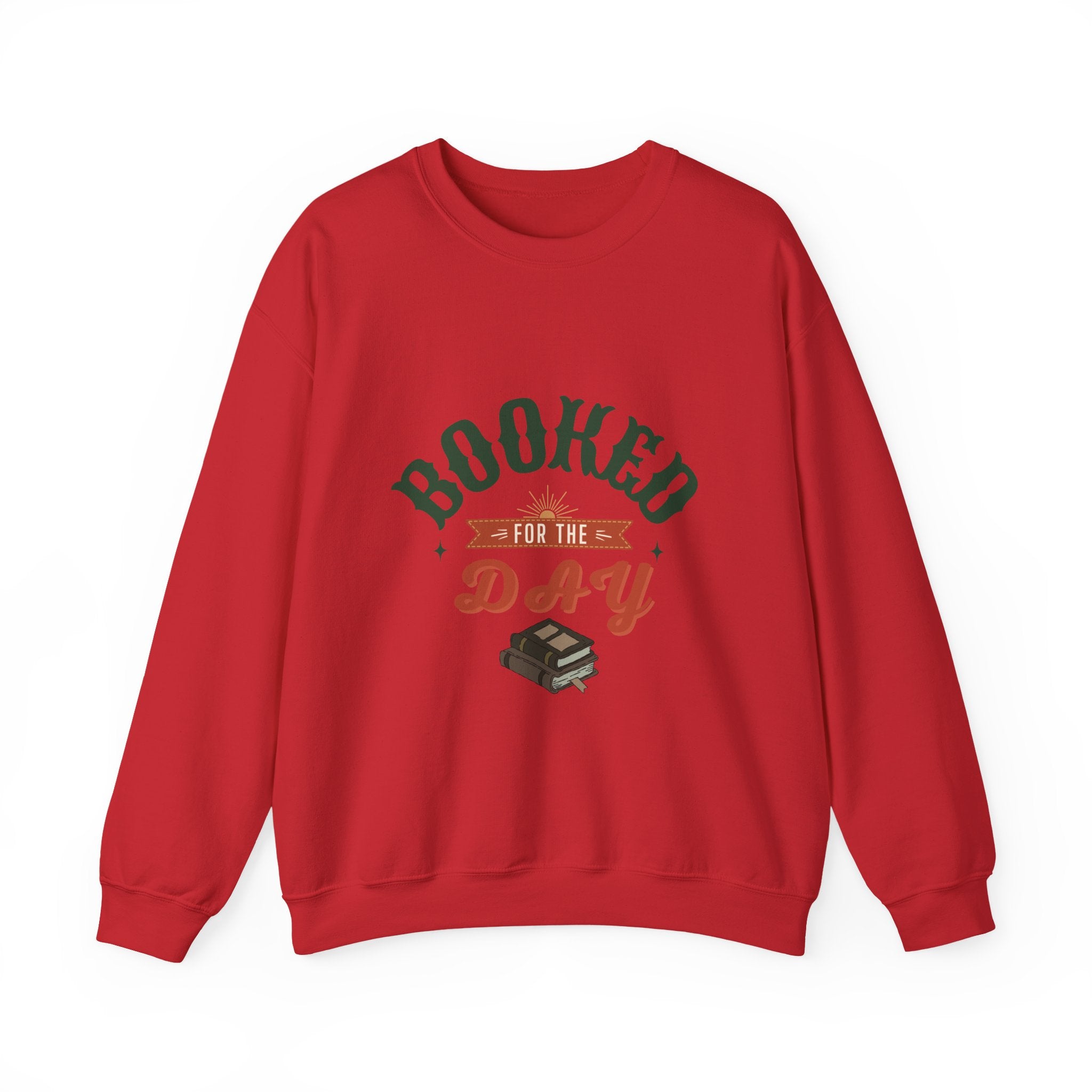 “Booked for the Day” Cozy Reader Sweatshirt