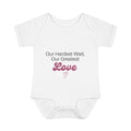 "Our Hardest Wait, Our Greatest Love" Rainbow Baby Bodysuit