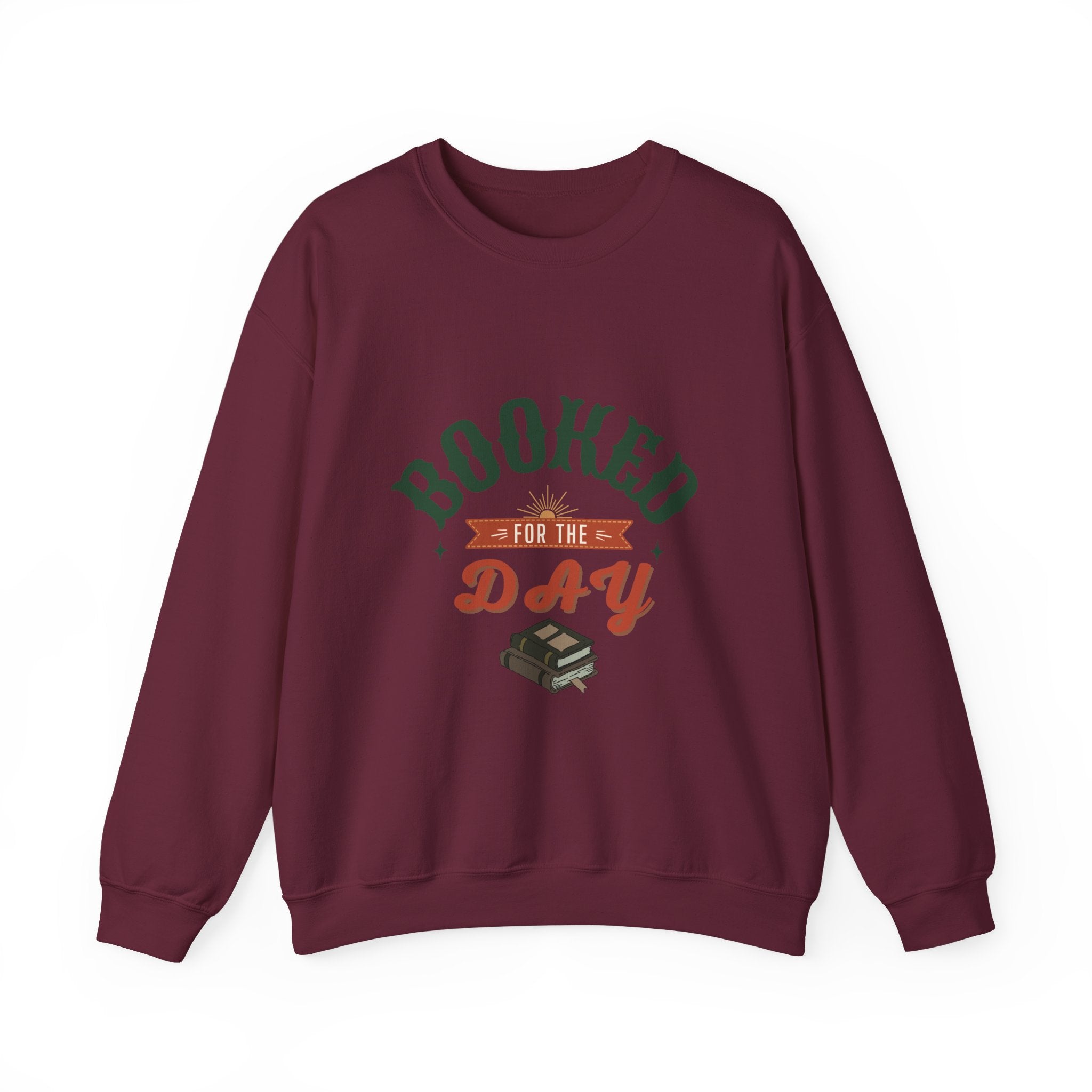 “Booked for the Day” Cozy Reader Sweatshirt