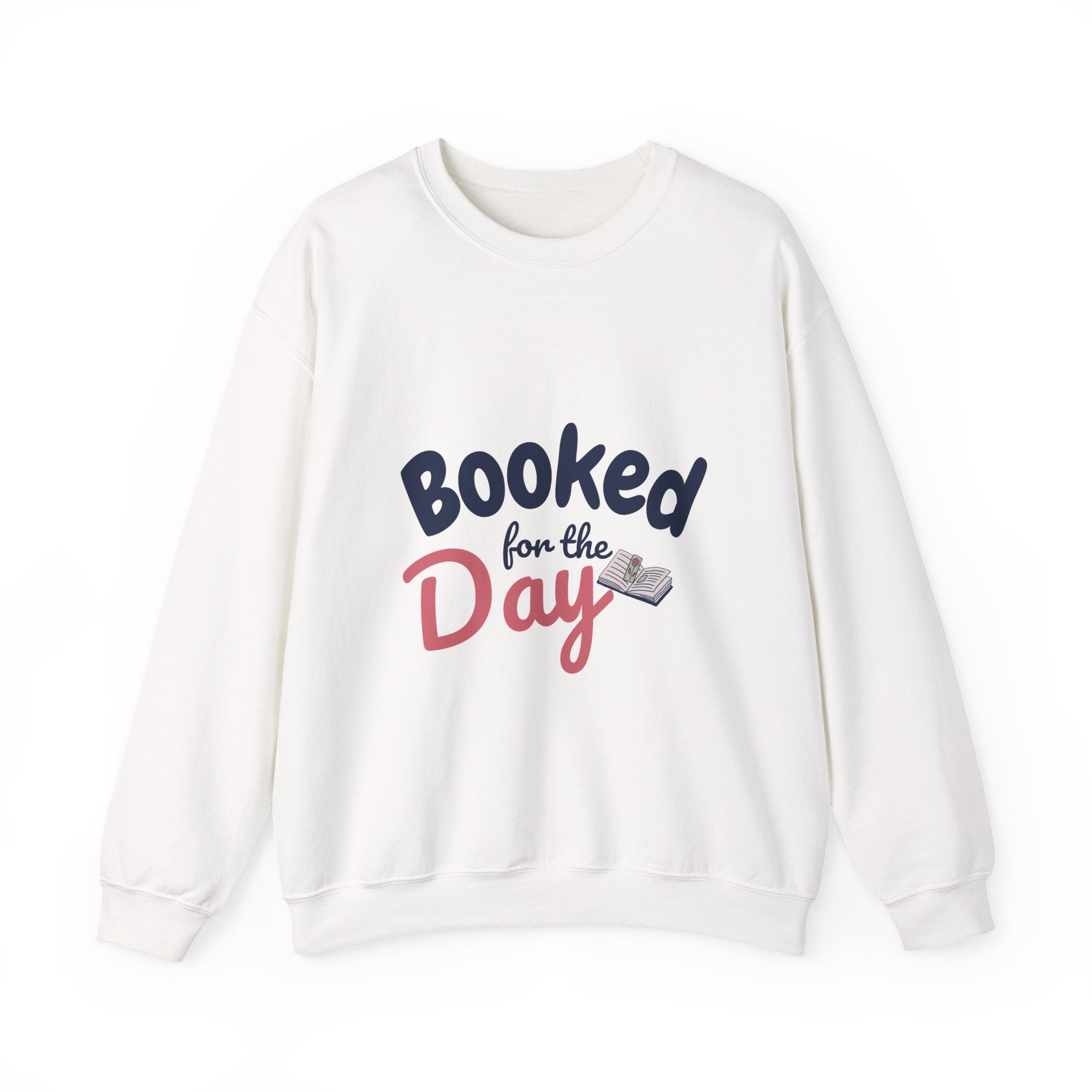 “Booked for the Day” Cozy Reader Sweatshirt