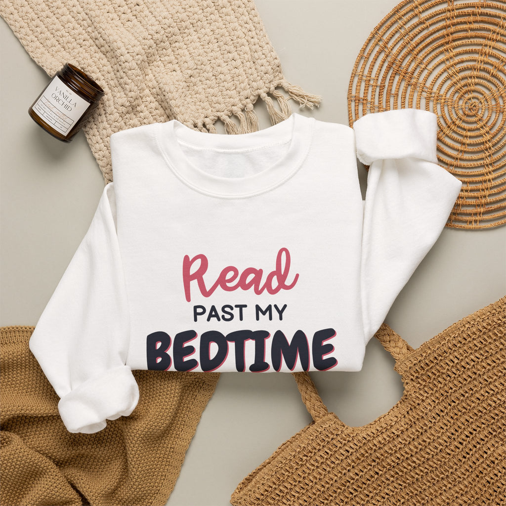 Copy of Copy of Copy of Copy of Copy of Sweatshirt — "Booked for the Day" Cozy Reader Crewneck