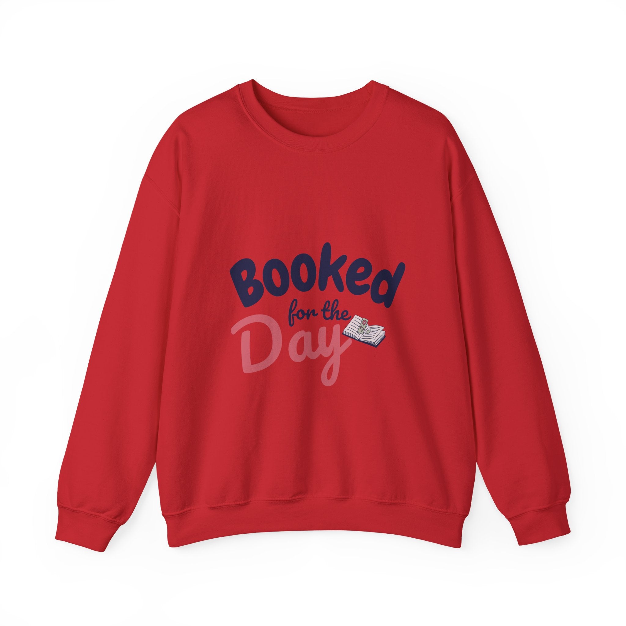 “Booked for the Day” Cozy Reader Sweatshirt