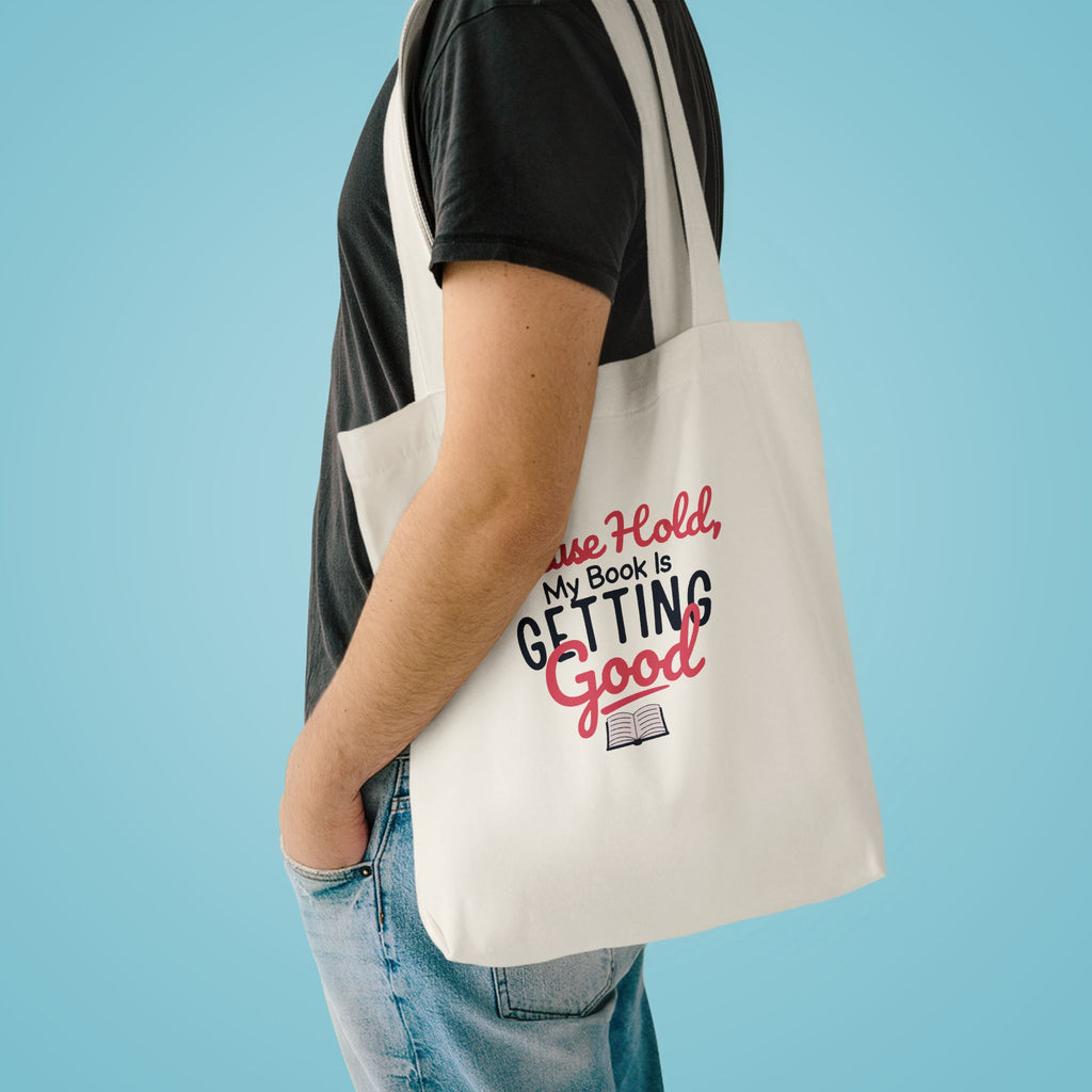 Copy of Copy of Copy of Booked for the Day Tote Bag — Canvas Book Lover Grocery & Library Tote