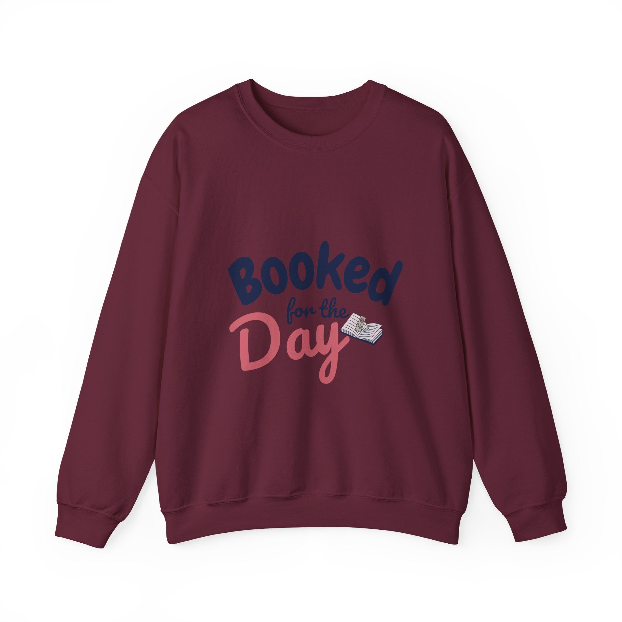 “Booked for the Day” Cozy Reader Sweatshirt