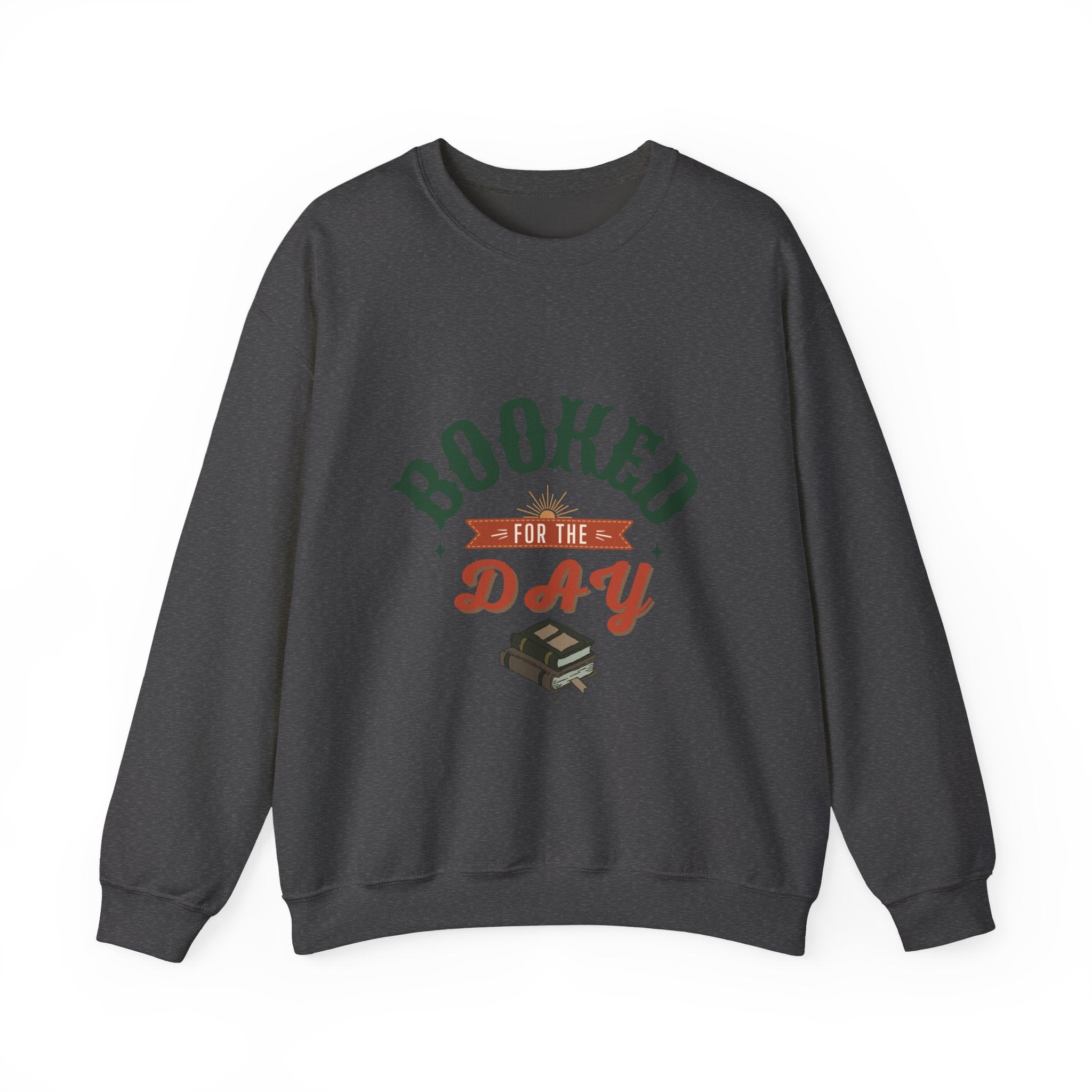 “Booked for the Day” Cozy Reader Sweatshirt