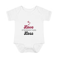 "Love Stronger Than Loss" Rainbow Baby Bodysuit
