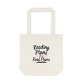 Copy of Copy of Copy of Booked for the Day Tote Bag — Canvas Book Lover Grocery & Library Tote