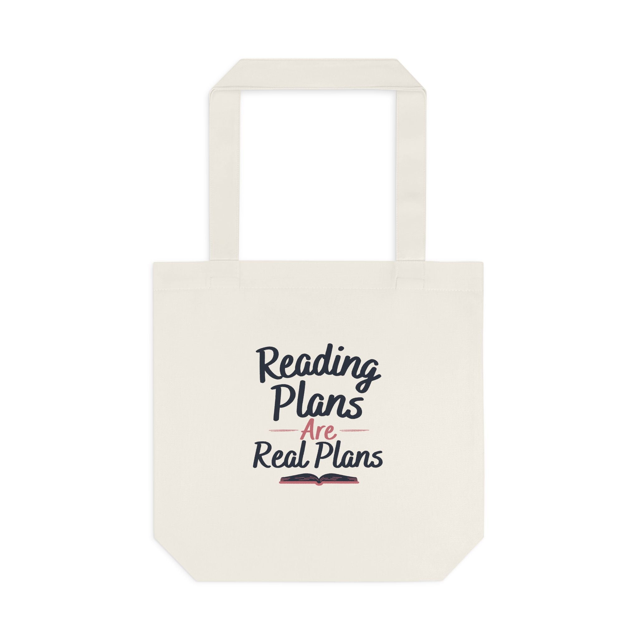 Copy of Copy of Copy of Booked for the Day Tote Bag — Canvas Book Lover Grocery & Library Tote