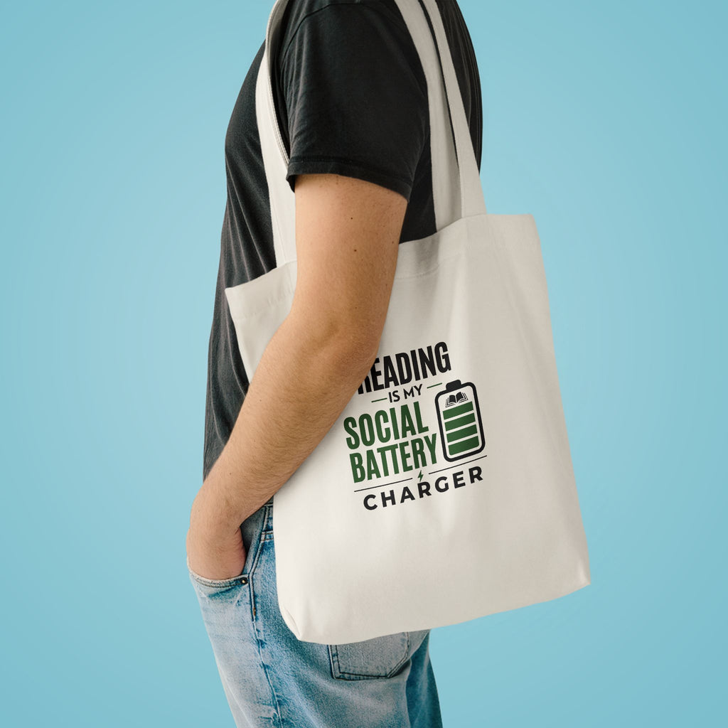 Copy of Copy of Copy of Copy of Copy of Booked for the Day Tote Bag — Canvas Book Lover Grocery & Library Tote