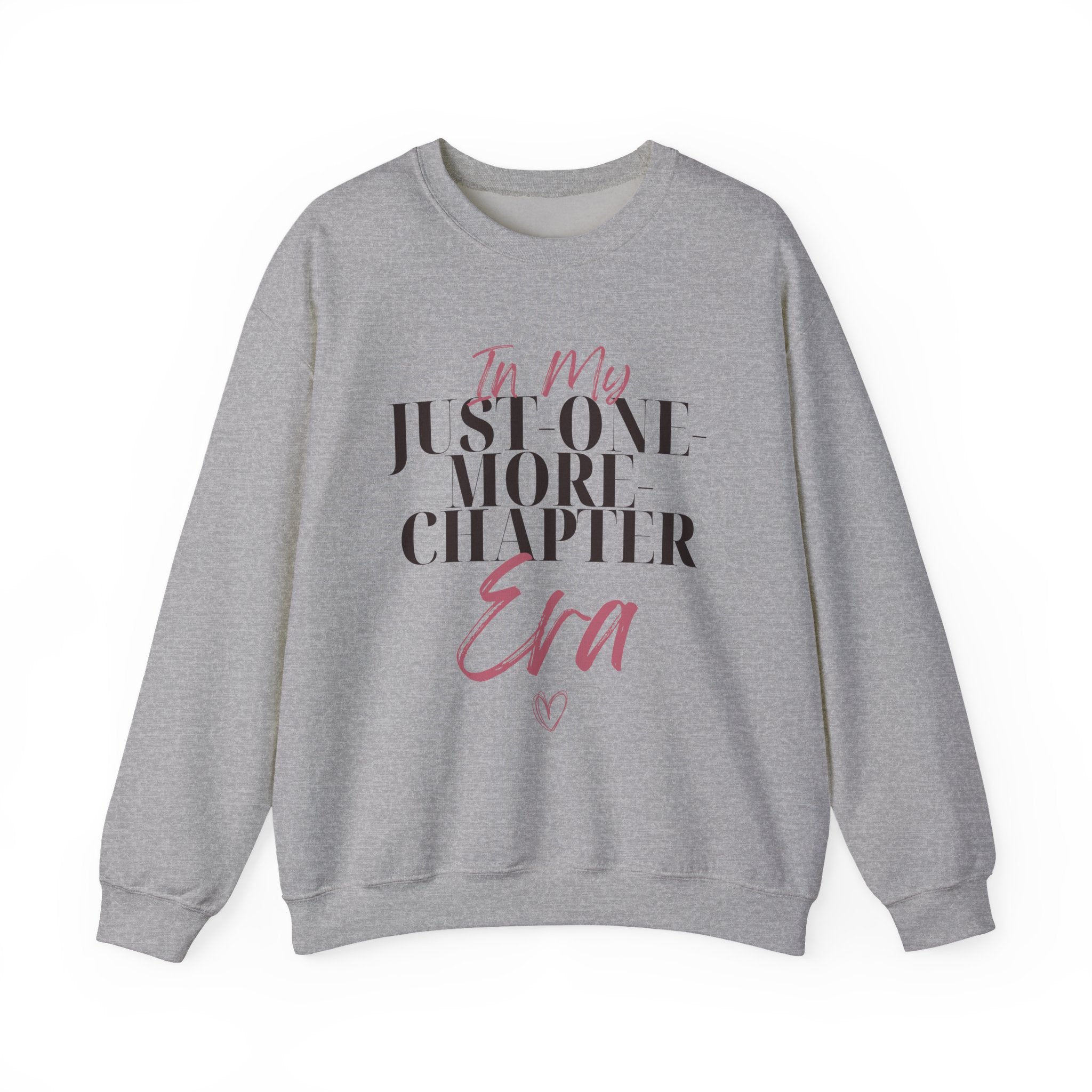 “In My Just-One-More-Chapter Era” Cozy Reader Sweatshirt