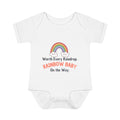 "Worth Every Raindrop" Rainbow Baby Bodysuit