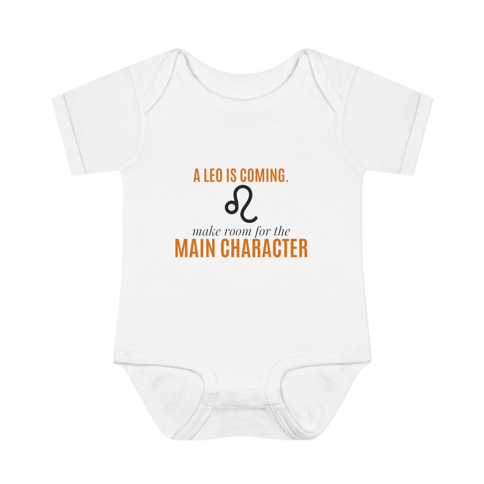 Leo "Main Character Is Coming" Baby Bodysuit