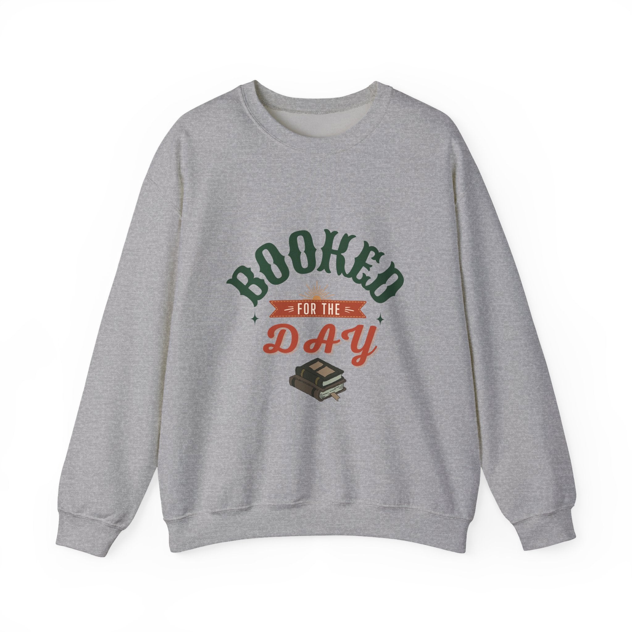 “Booked for the Day” Cozy Reader Sweatshirt