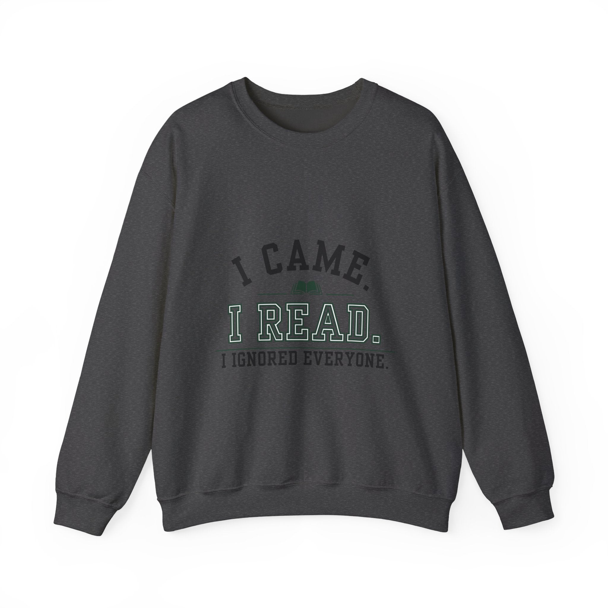 “I Came. I Read. I Ignored Everyone.” Cozy Reader Sweatshirt