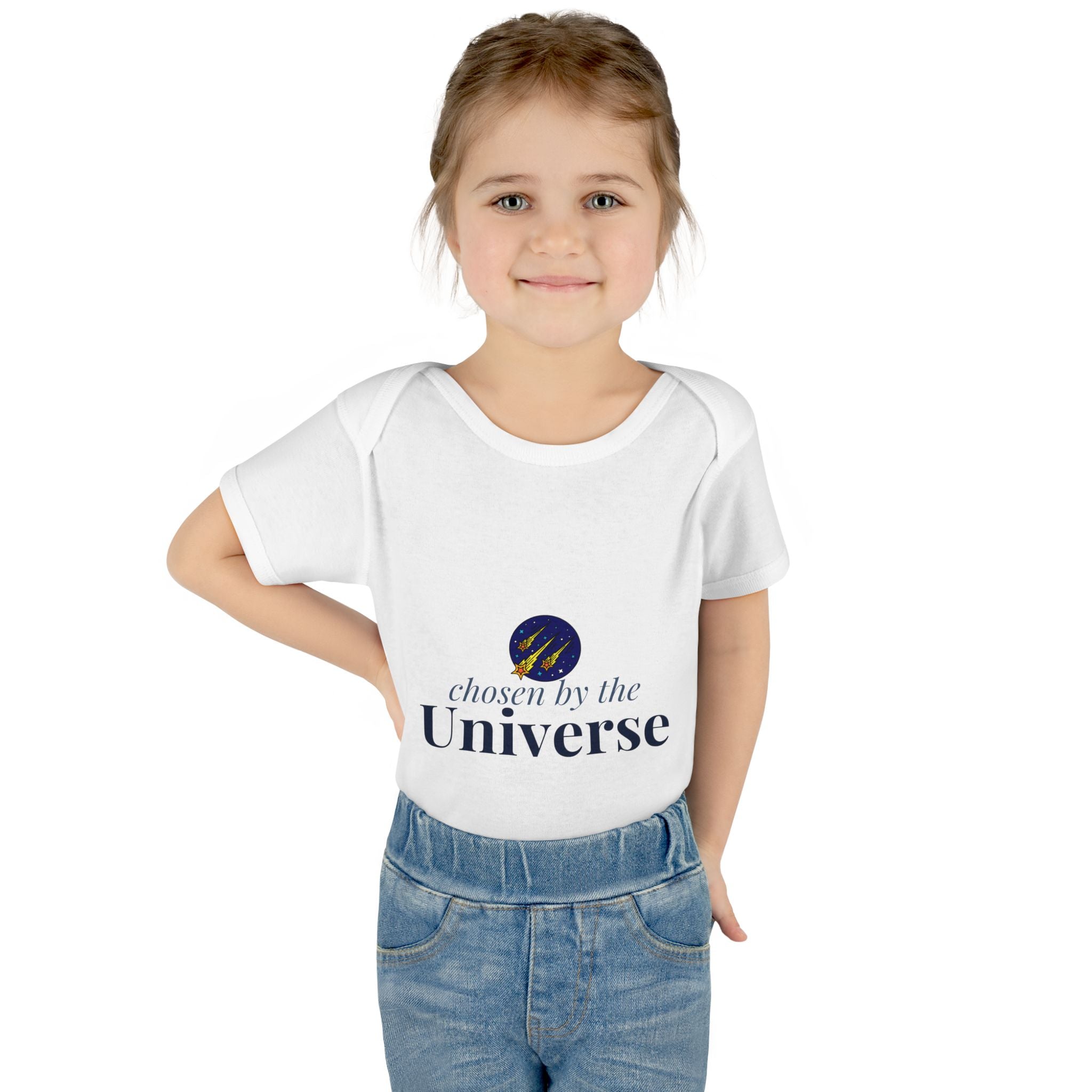 "Chosen by the Universe" Baby Bodysuit