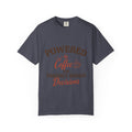 “Powered by Coffee and Freshly Baked Decisions” Funny Baking Lover T-Shirt