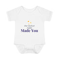 "Our Darkest Nights Made You" Rainbow Baby Bodysuit