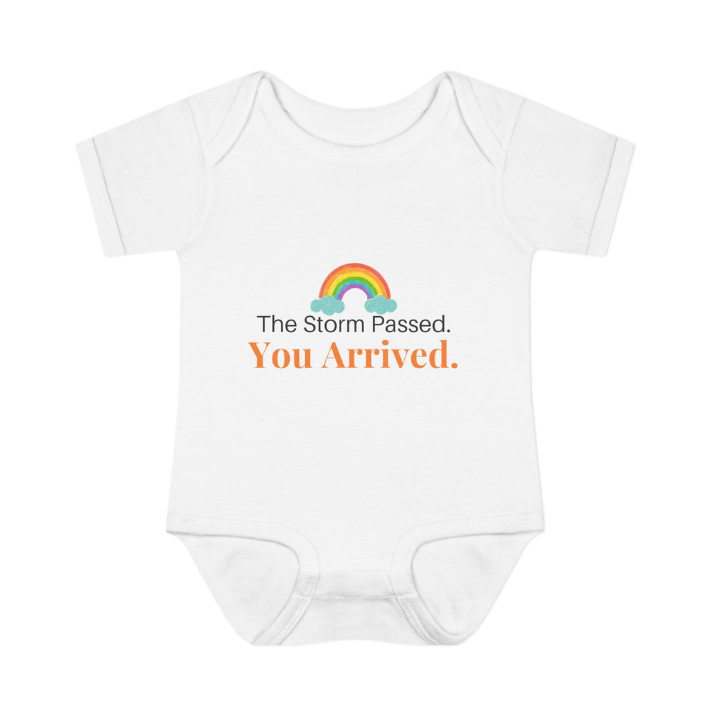 "Worth Every Storm" Rainbow Baby Bodysuit
