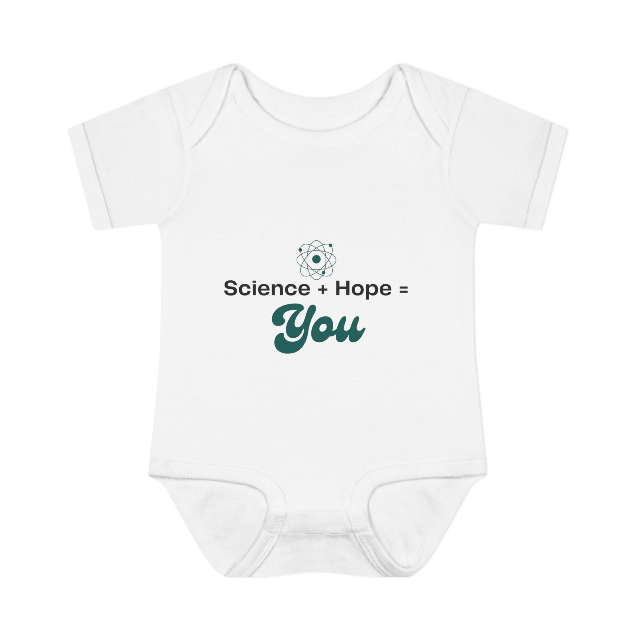 IVF "Science + Hope = You" Baby Bodysuit