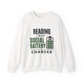 Copy of Sweatshirt — "Booked for the Day" Cozy Reader Crewneck
