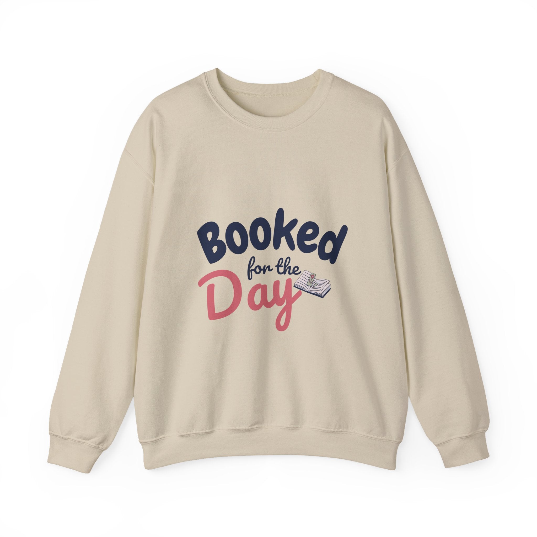 “Booked for the Day” Cozy Reader Sweatshirt