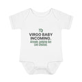 Virgo "Baby Incoming" Baby Bodysuit