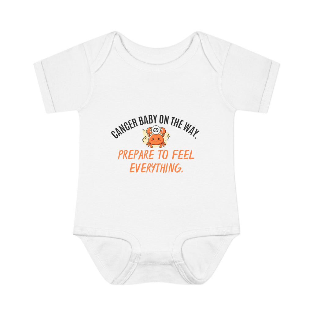 Cancer "Baby On the Way" Baby Bodysuit