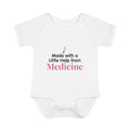 IVF "A Little Help From Medicine" Baby Bodysuit