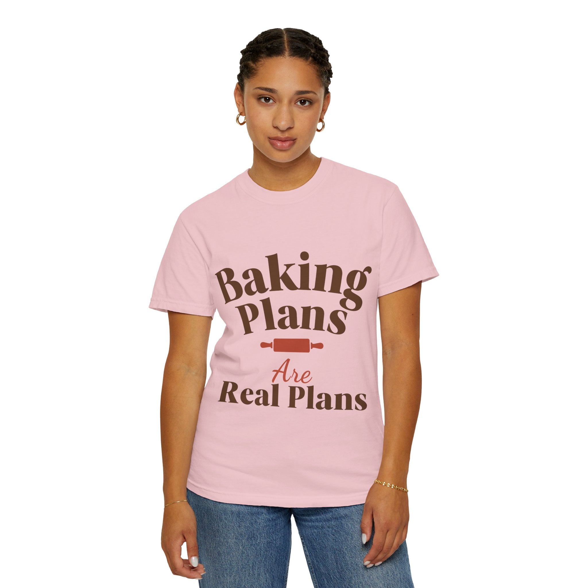 “Baking Plans Are Real Plans” Funny Baking Lover T-Shirt