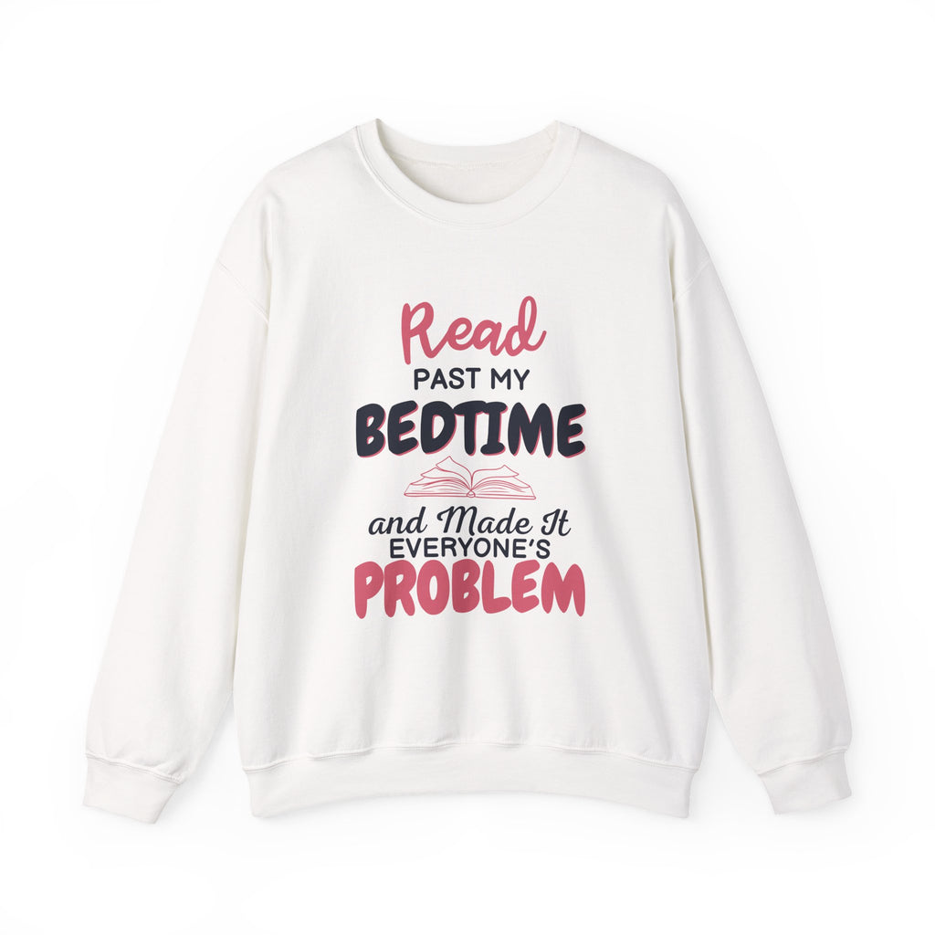 Copy of Copy of Copy of Copy of Copy of Sweatshirt — "Booked for the Day" Cozy Reader Crewneck
