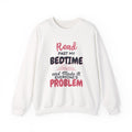 Copy of Copy of Copy of Copy of Copy of Sweatshirt — "Booked for the Day" Cozy Reader Crewneck